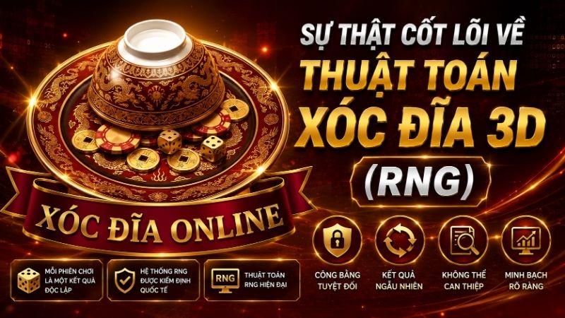 Sự Thật Cốt Lõi Về Thuật Toán Xóc Đĩa 3D (RNG)